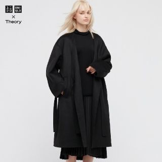 ユニクロ(UNIQLO)の【新品・タグ付】ユニクロ×セオリーコラボ　ウールブレンド コート　XXLサイズ(チェスターコート)