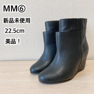 MM6 - MM6 ベロアニーハイブーツの通販 by aya's shop｜エムエム 