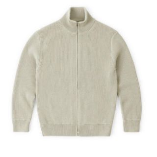 ザラ(ZARA)のZARA ORIGINS ブリオッシュステッチ カーディガン ウォーターグリーン(ニット/セーター)