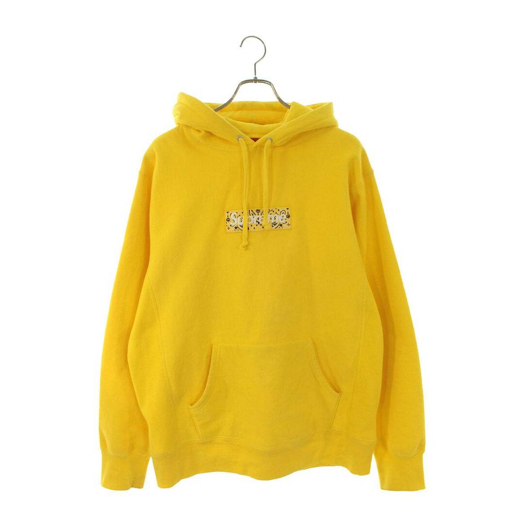 週間売れ筋 Sweatshirt Hooded Logo Box Bandana 19AW シュプリーム