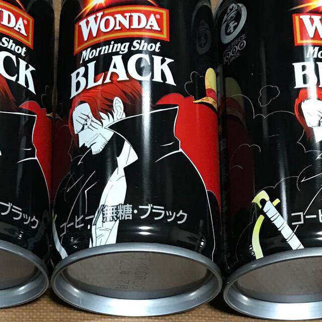 アサヒ(アサヒ)のM様専用　　WONDA × ONE PIECE  ワンピース缶    シャンクス 食品/飲料/酒の飲料(コーヒー)の商品写真