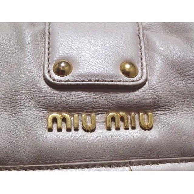 miumiu - きれいめ ミュウミュウ 2WAY ショルダーバッグ