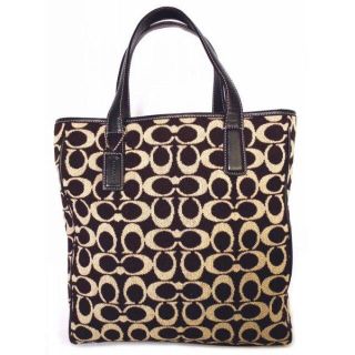 コーチ(COACH) ウール トートバッグ(レディース)の通販 33点 | コーチ ... コーチ シグネチャー トートバッグ 8131 ブラック ウール 100061