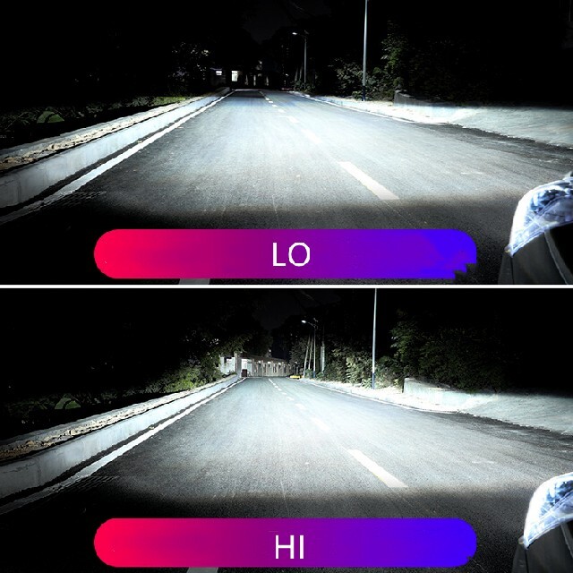 LEDヘッドライト 車検対応 高輝度 LEDバルブ ledフォグランプ H4 自動車/バイクの自動車(汎用パーツ)の商品写真