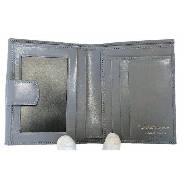 Ferragamo(フェラガモ)のフェラガモ 二つ折り 財布 ヴァラ リボン レザー レディース コンパクト レディースのファッション小物(財布)の商品写真
