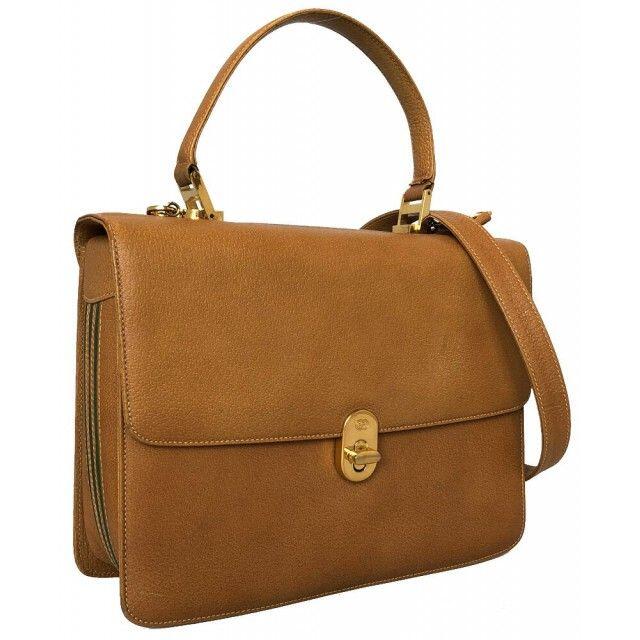 当社の Gucci - レザー オールドグッチ ショルダーバッグ ハンドバッグ