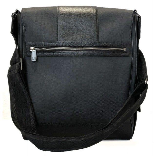 美品 ダンヒル ディーエイト ショルダー メッセンジャー レザー