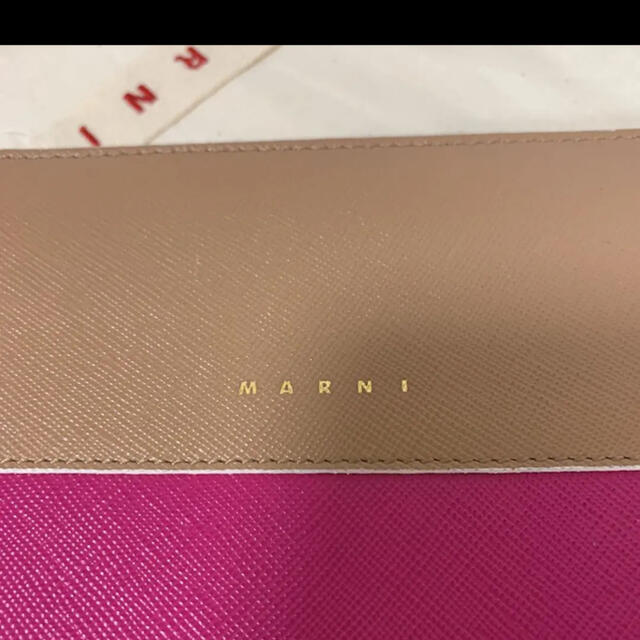 Marni(マルニ)の新品未使用　マルニ　長財布　バイカラー　最終SALE レディースのファッション小物(財布)の商品写真