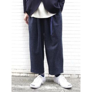 Dulcamara ドゥルカマラ アンゴラ天竺タックワイドパンツ log-cabin.jp