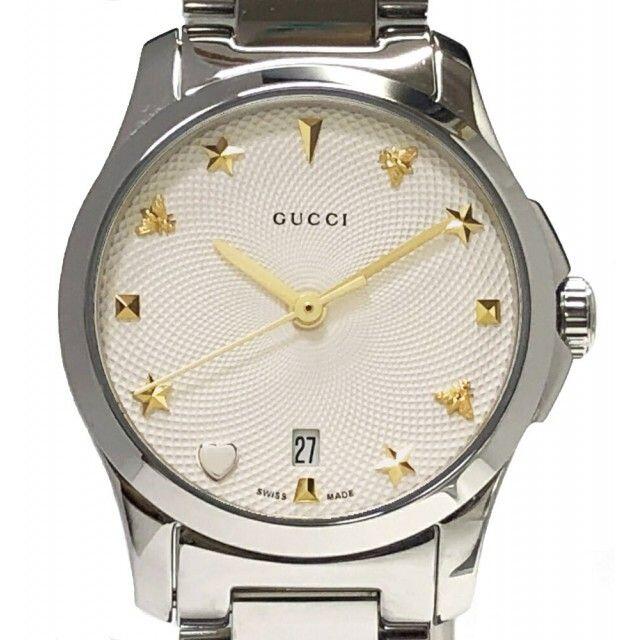 一部予約販売】 Gucci 時計 YA126572 レディースウォッチ G