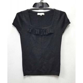 エムプルミエ(M-premier)のエムプルミエ 半袖 トップス ブラック 36 黒 レディース(Tシャツ(半袖/袖なし))