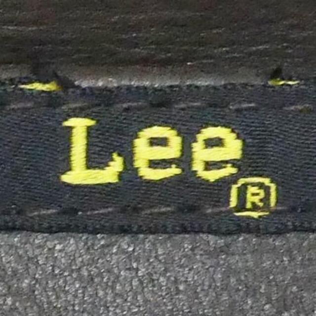 Lee レザーパンツ メンズ W30 茶 バイク 革パンツ 本革 バイカー リー