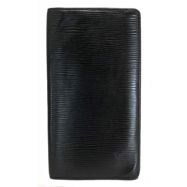 美品 ルイヴィトン M63212 エピ ポルトカルトクレディ 長財布 札入れ