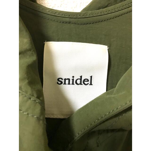 SNIDEL(スナイデル)のsnidel スナイデル  18SS モッズコート スプリングコート カーキ F レディースのジャケット/アウター(モッズコート)の商品写真
