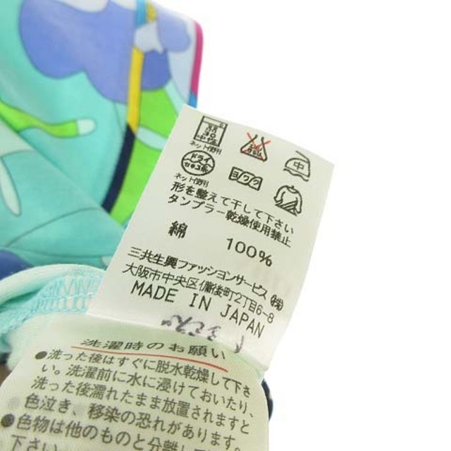 レオナールスポーツ カットソー ブラウス プリント 総柄 半袖 44 IBO18 - 6