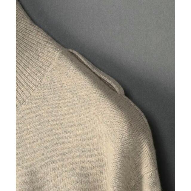 BEAUTY&YOUTH UNITED ARROWS(ビューティアンドユースユナイテッドアローズ)のB&Y 6 roku LOOP TURTLE NECK KNIT ベージュ レディースのトップス(ニット/セーター)の商品写真