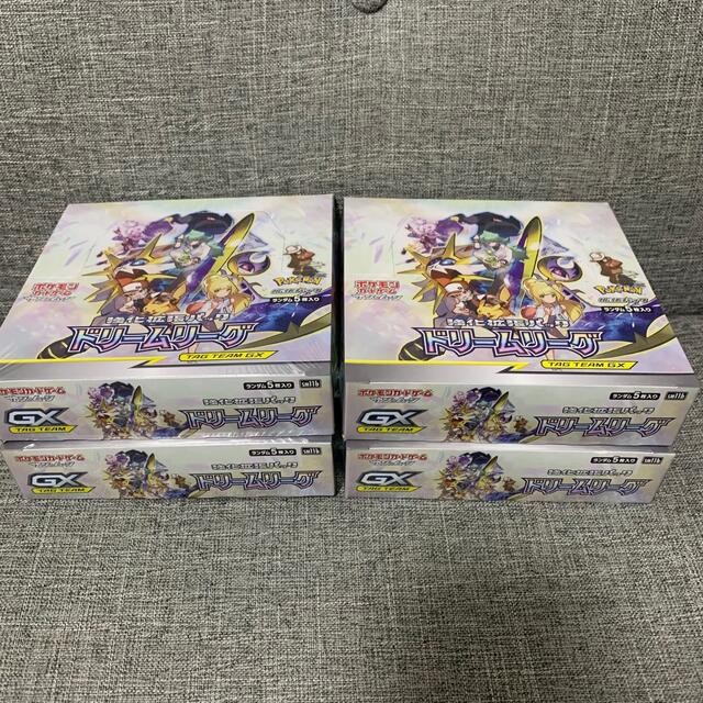 Box/デッキ/パックポケモンカード　ドリームリーグ　4box