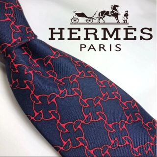 エルメス(Hermes)のshaq様専用です！[タグ付き未使用！]HERMES極美品 最高級シルク100％(ネクタイ)