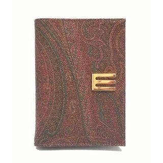 エトロ(ETRO)の美品 エトロ 手帳カバー ペイズリー 差し込み式 ＥＴＲＯ レディース(その他)