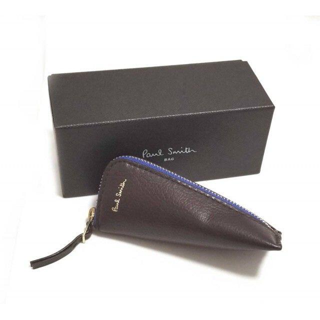 新品ポールスミス Paul Smith 4連キーケース ダブルステッチ