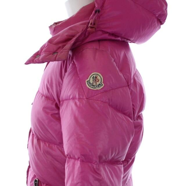 MONCLER(モンクレール)のモンクレール ベレンジェール ダウンジャケット ジップアップ XS ピンク レディースのジャケット/アウター(ダウンジャケット)の商品写真