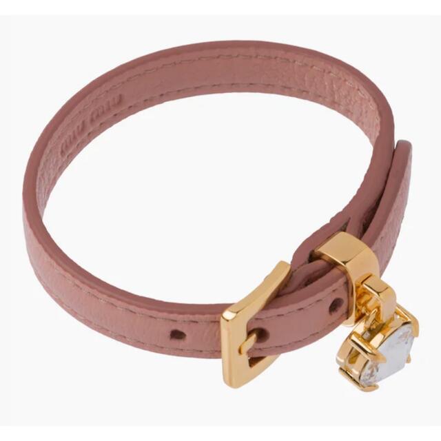 MIU MIU(ミュウミュウ)のmiumiuブレスレット レディースのアクセサリー(ブレスレット/バングル)の商品写真