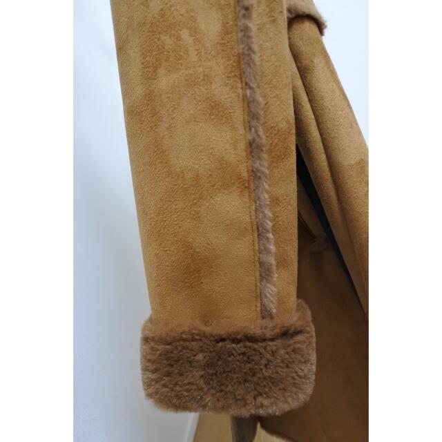 ROSE BUD(ローズバッド)のローズバッド　フェイクファームートンコート レディースのジャケット/アウター(ムートンコート)の商品写真