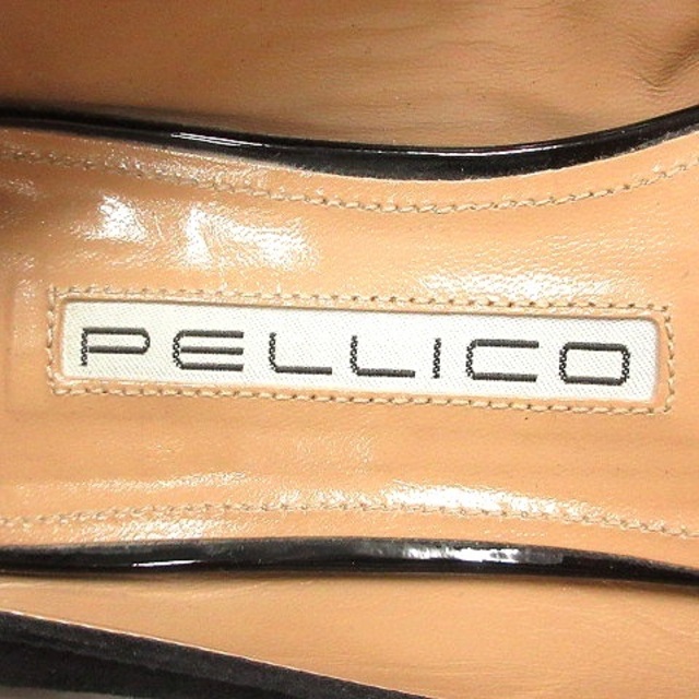 ペリーコ PELLICO パンプス ポインテッドトゥ 24cm 黒 2