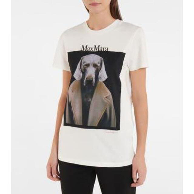 MaxMaraマックスマーラ DOG Tシャツ ホワイト XS DOGSTAR