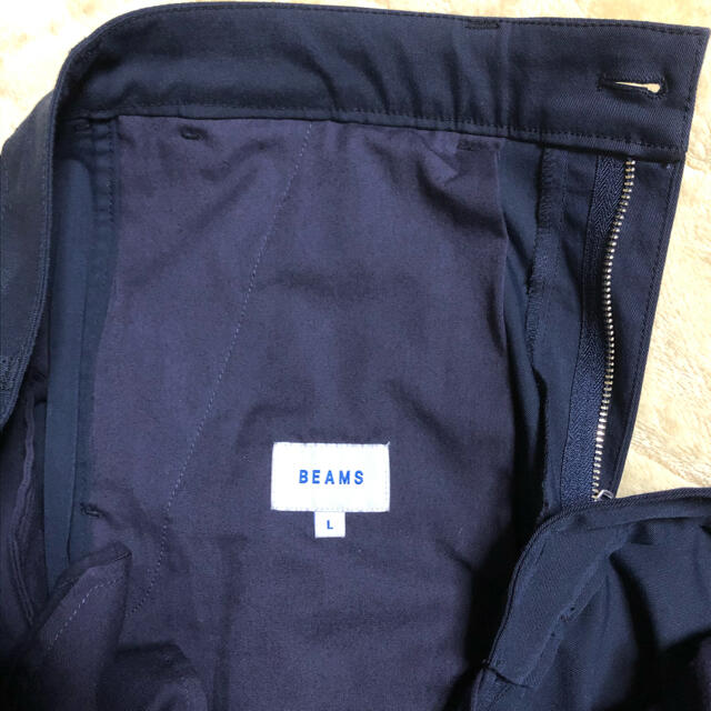 BEAMS(ビームス)のBEAMS / ポリエステルツイル ストレッチ  セットアップ　L ネイビー メンズのスーツ(セットアップ)の商品写真