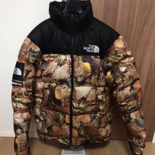 シュプリーム(Supreme)のsupreme the north face 枯れ葉nuptse(ダウンジャケット)