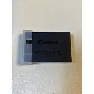 キヤノン(Canon)のCANON バッテリーパック　LP-E17(バッテリー/充電器)