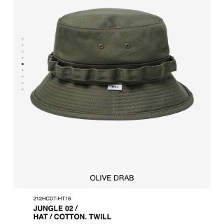 ダブルタップス(W)taps)のOLIVE DRAB L 21AW WTAPS JUNGLE 02 / HAT(ハット)