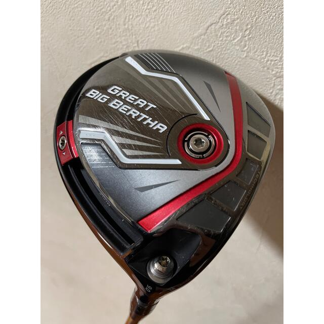 キャロウェイGreatBig Bertha9°スピーダー569エボⅡ S 右利き