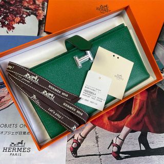 エルメス(Hermes)の【正規品】HERMES ほぼ未使用✨エルメス べアン スフレ長財布2018年購入(財布)