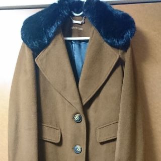 Calvinklein long fur coat クリーニング済　ck