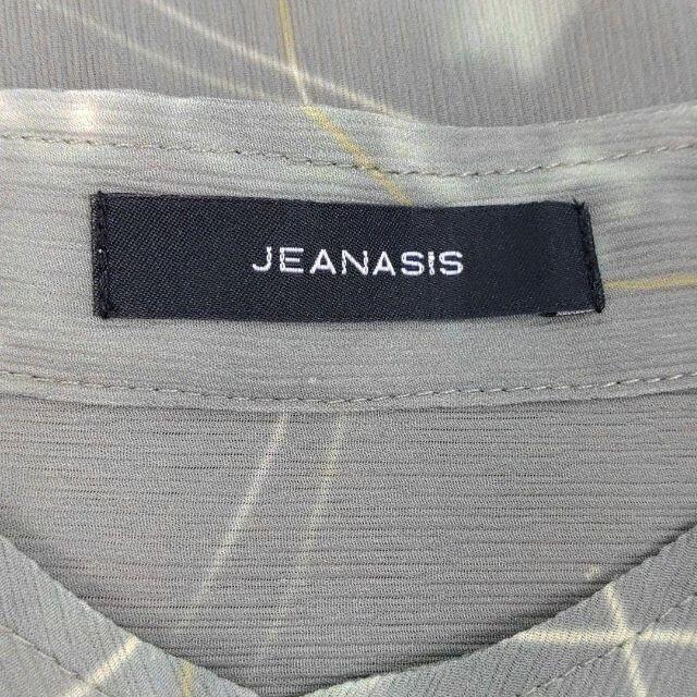 JEANASIS(ジーナシス)のJEANASIS ジーナシス　スタンドカラーシャツ レディースのトップス(シャツ/ブラウス(長袖/七分))の商品写真