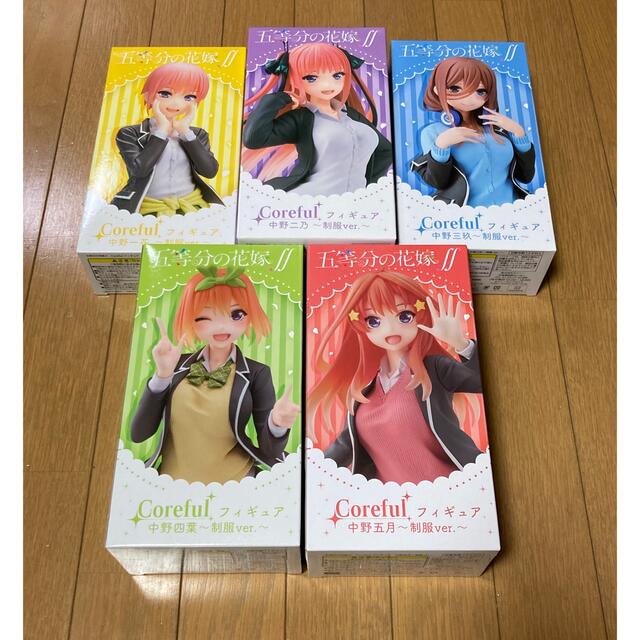 五等分の花嫁　Coreful　5体セット