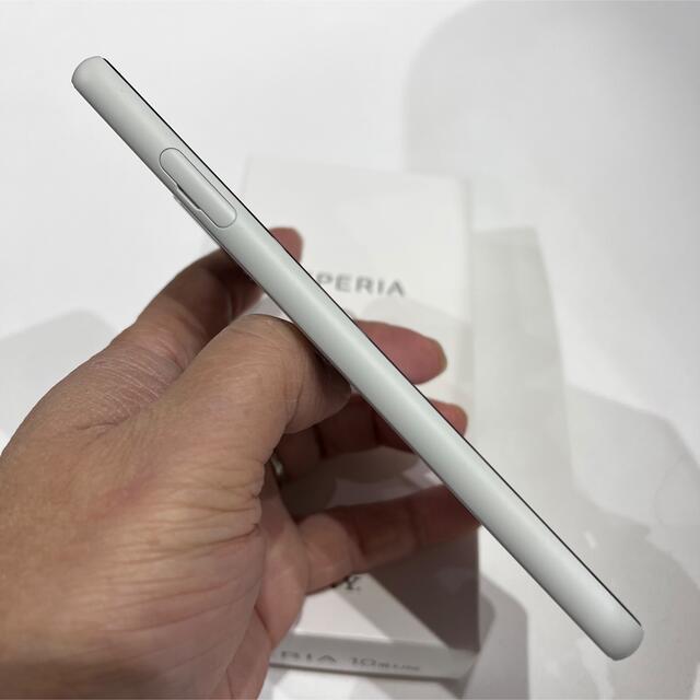 Xperia(エクスペリア)の【値下げしましたほぼ新品】Xperia10Ⅲ Lite ホワイト スマホ/家電/カメラのスマートフォン/携帯電話(スマートフォン本体)の商品写真