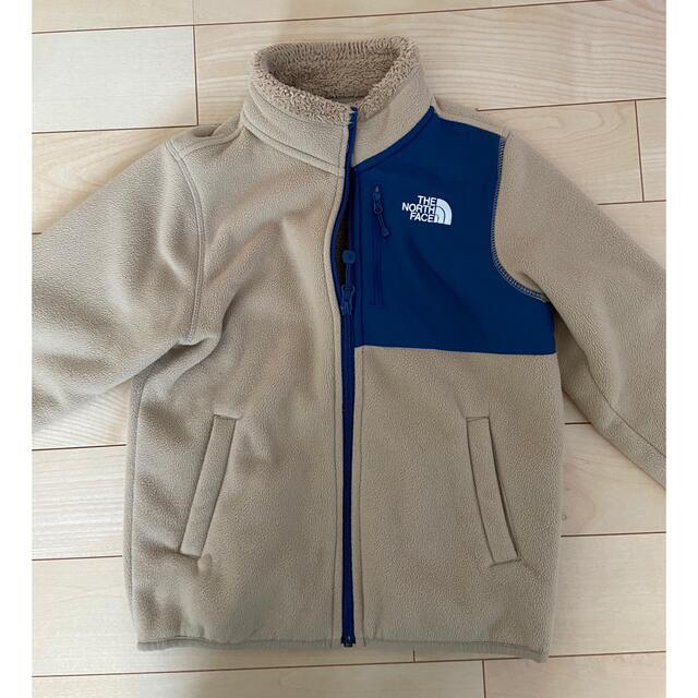 THE NORTH FACE(ザノースフェイス)のノースフェイス　キッズ130 ジップアップフリース キッズ/ベビー/マタニティのキッズ服男の子用(90cm~)(ジャケット/上着)の商品写真