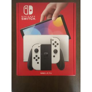 ニンテンドースイッチ(Nintendo Switch)の新品未開封 Nintendo Switch 有機ELスイッチ 本体 ホワイト(家庭用ゲーム機本体)