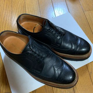 フットザコーチャー(foot the coacher)のフットザコーチャー　ウイングチップ　厚底　UK8.5(ドレス/ビジネス)