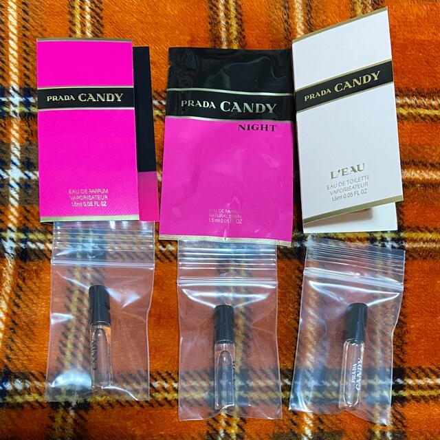 PRADA(プラダ)のPRADA CANDY / CANDY KNIGHT / CANDY L'EAU コスメ/美容の香水(香水(女性用))の商品写真