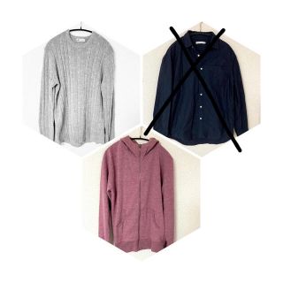 メンズ　秋服　冬服　パーカー　12点＋6点　まとめ売り