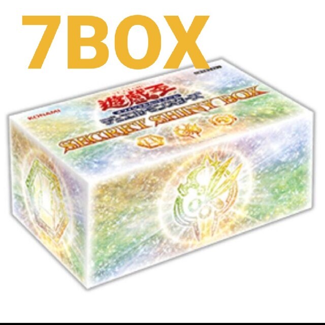 遊戯王 - シークレットシャイニーボックス SECRET SHINY BOX  7BOX