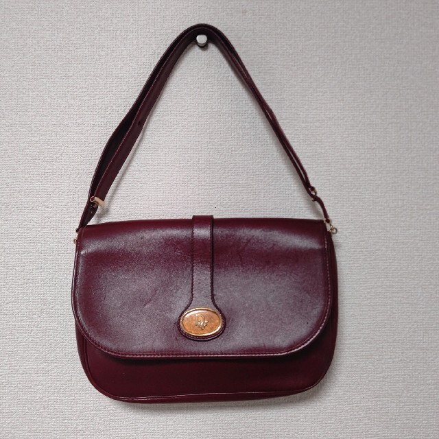 Christian Dior - 希少 Christian Dior ショルダーバッグ レザー
