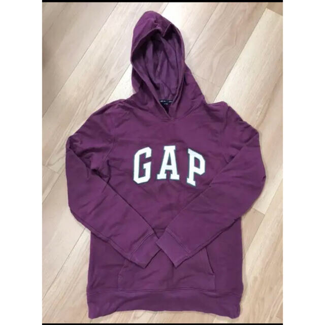 GAP(ギャップ)のGAP☆パープル裏起毛パーカー☆Mサイズ レディースのトップス(パーカー)の商品写真