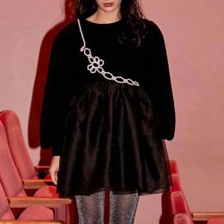 GISELLE KNIT PUFF OP ♡の通販|ラクマ