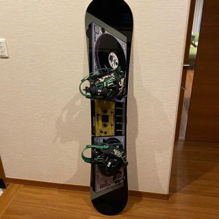 テックナイン(TECHNINE)のTechnine スノーボード板、ビンディング＋Burton ケース 3点セット(ボード)