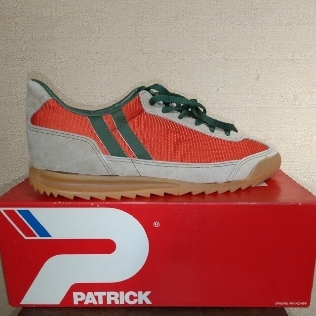 PATRICK(パトリック)の未使用PATRICK ブロンクス オレンジ スニーカー 26cm メンズ メンズの靴/シューズ(スニーカー)の商品写真